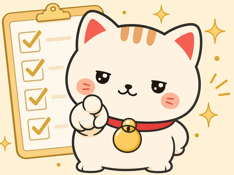向いている人を確認するまねこまる